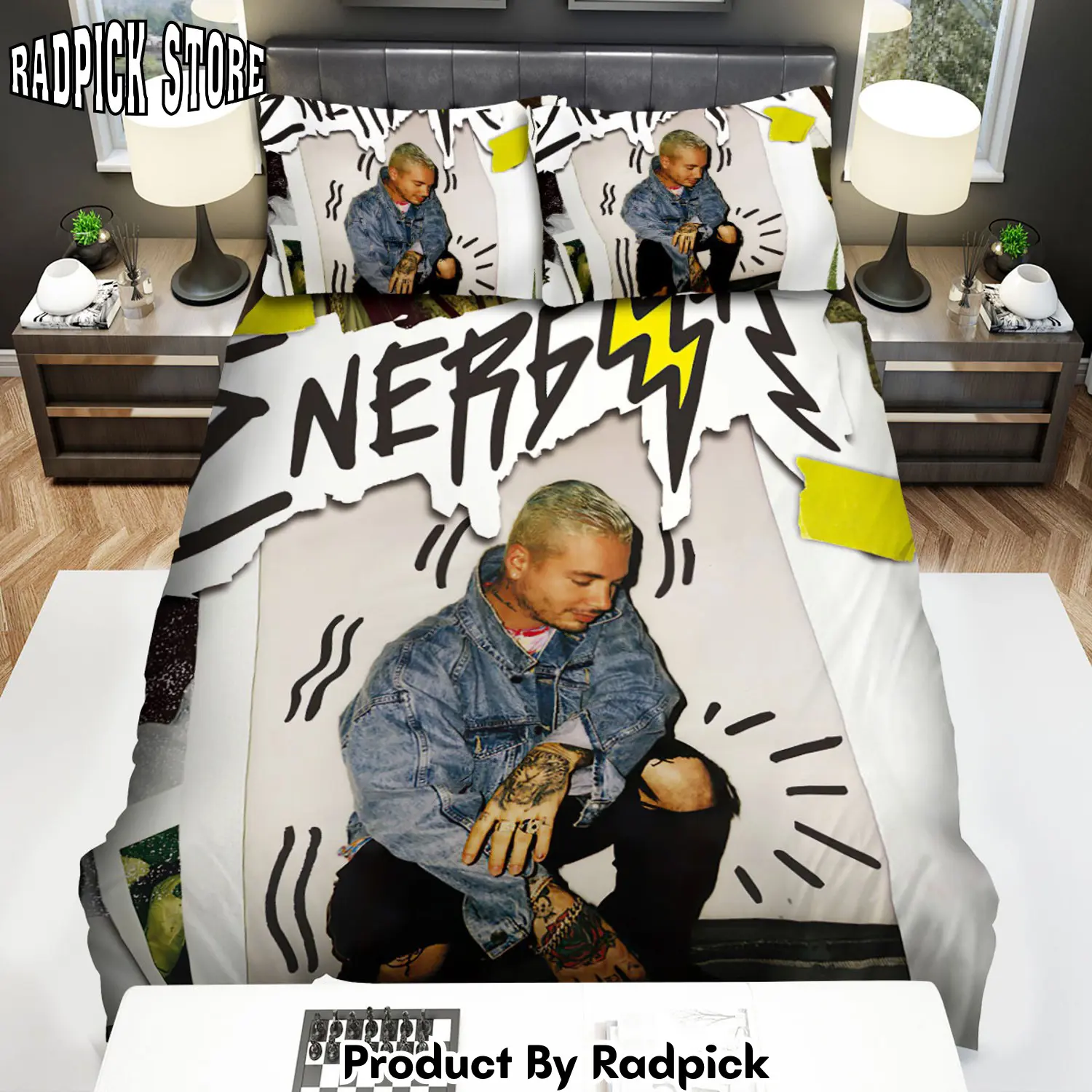 Radpick sigo extranandote j balvin bed sheets spread duvet cover bedding sets rp3272313